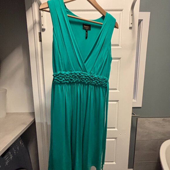 Laundry by Shelli Segal Teal Dress Women's Size 4 - Picture 1 of 3